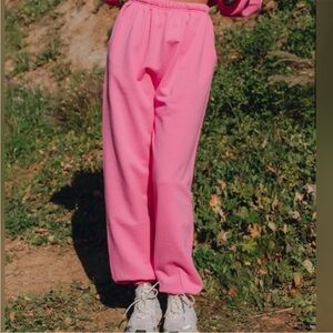 Daily Drills Vibrant Pink Sweatpants